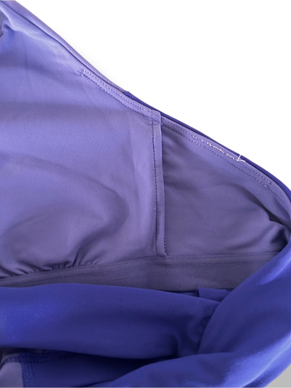 Athleta Transcend Colorblock 7/8 Legging & Longline Sports Bra Set Purple Size S - Picture 5 of 8